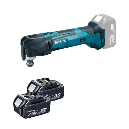 Makita 18V LXT Cordless Multi-Tool Kit with Dual 5.0Ah Batteries