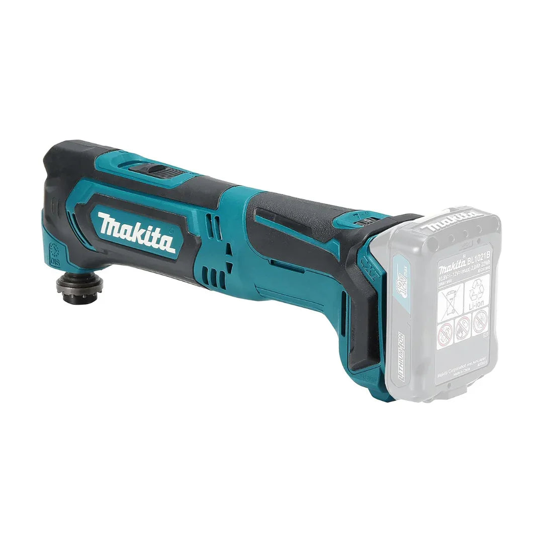 Makita Portable 12V Cordless Multi-Tool with 2.0Ah Batteries