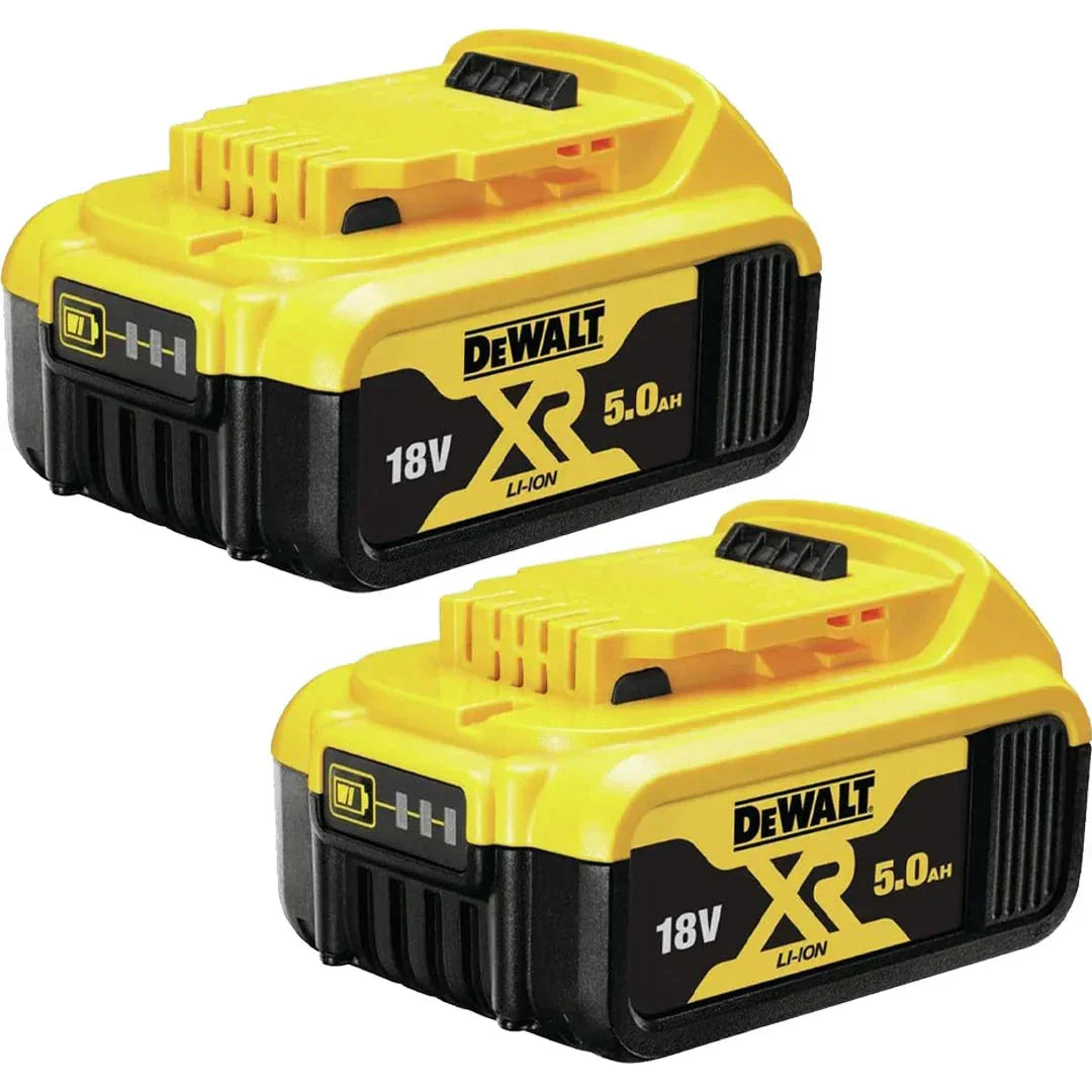 DEWALT 18V Cordless Garden Blower Kit with 2 x 5.0Ah Batteries