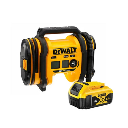 DEWALT Cordless Inflator & Air Compressor with 5.0Ah Battery Pack