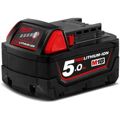 Milwaukee 18V 5.0Ah Lithium-Ion Battery Twin Pack