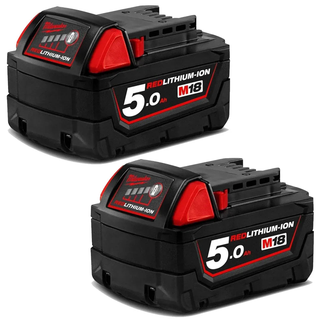 Milwaukee 18V Cordless Garden Blower Kit with 2 x 5.0Ah Batteries