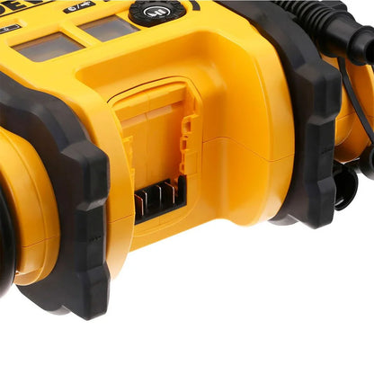 DEWALT Cordless Inflator & Air Compressor with 5.0Ah Battery Pack